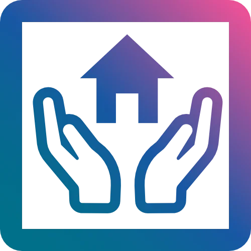 A graphic representing help and support.