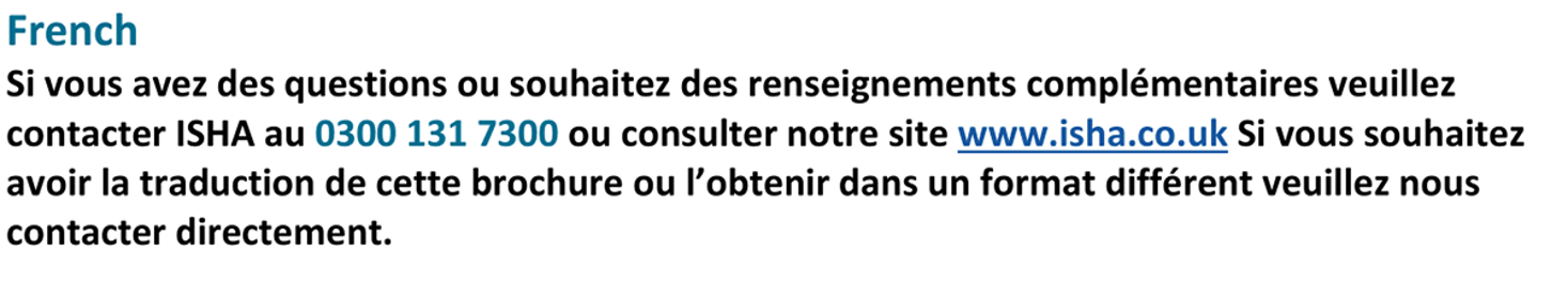 French translation.
