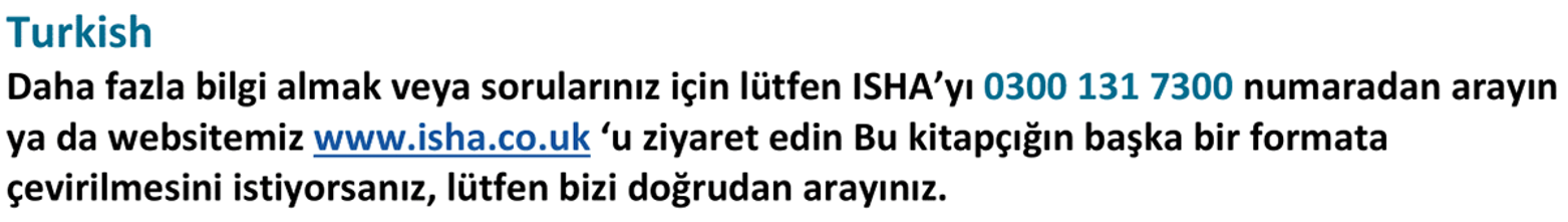 Turkish translation.