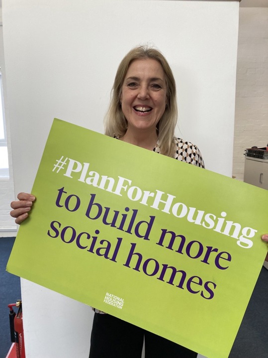 to build more social homes.
